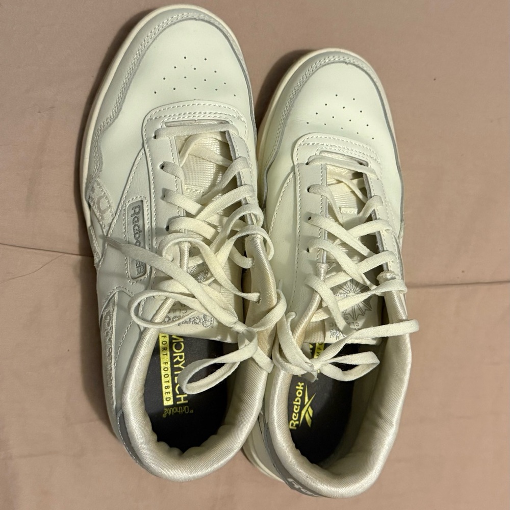 Reebok White MemoryTech Sneakers